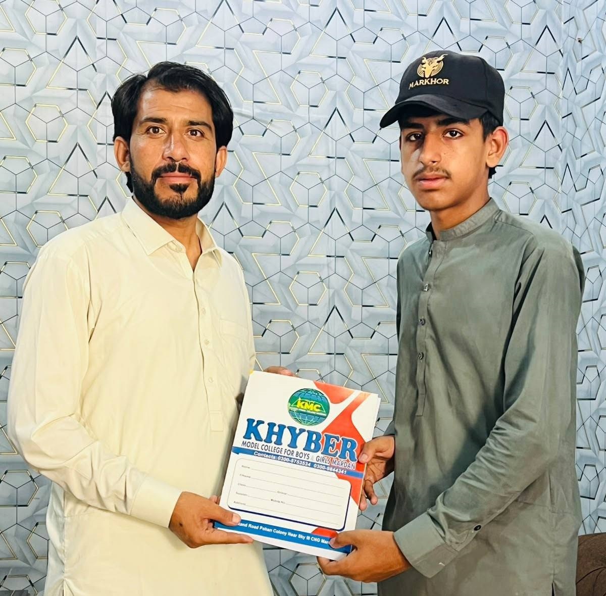 Admission form handover at KMC